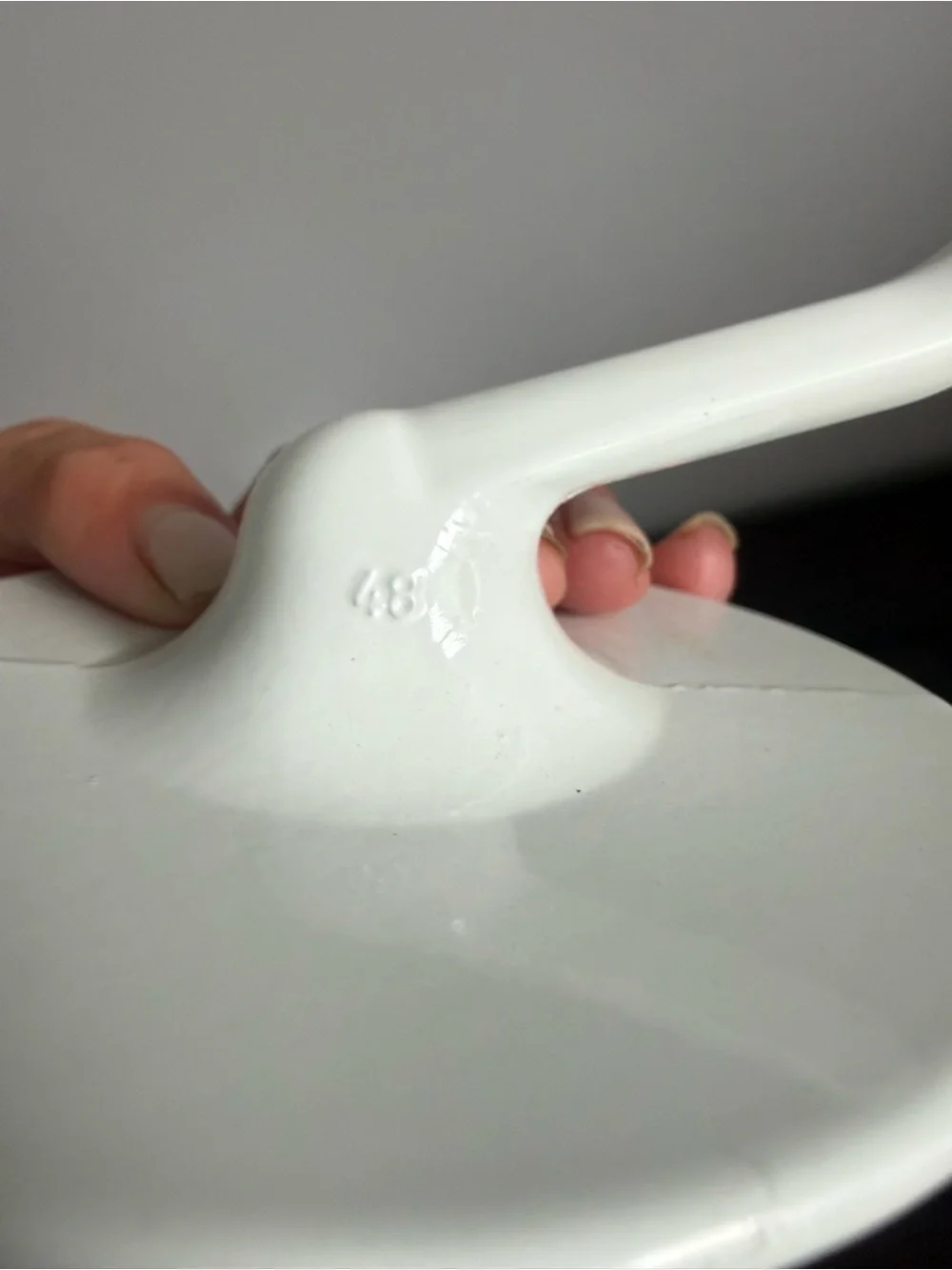 KitchenAid white coated